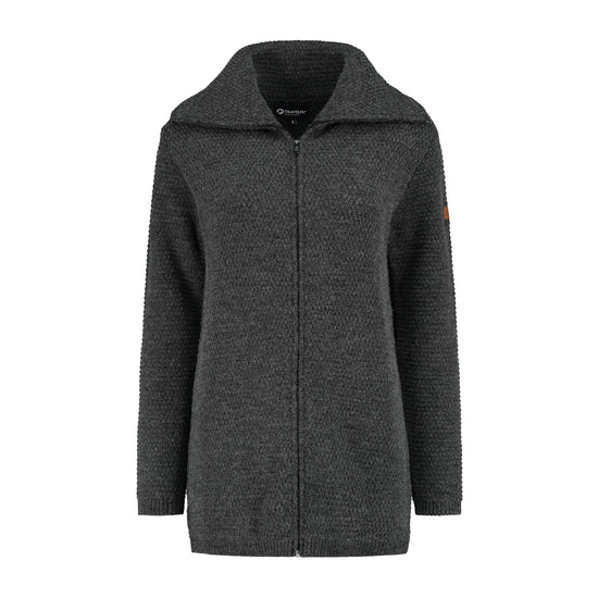 Nivala - Cardigan - Lady - Dark Antracite F