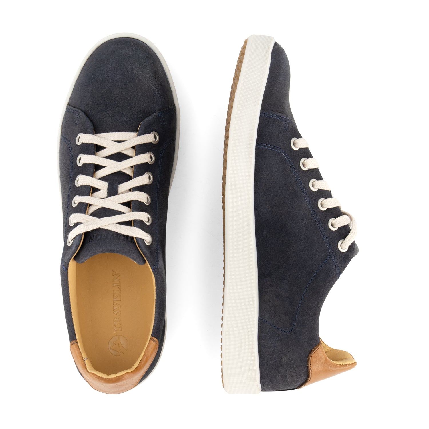 Metz - Leather sneaker - Lady - Blue UPD