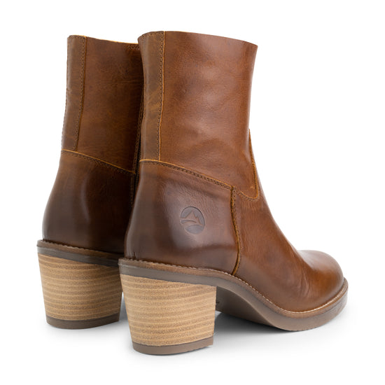 Morlaix - Ankle boots - Ladies - Cognac BD