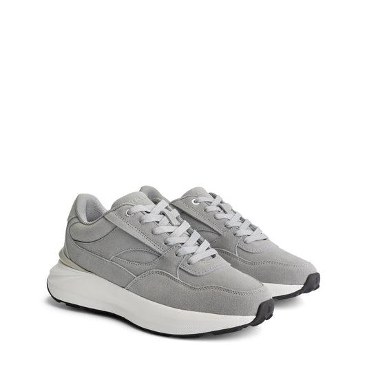 Ripley - Suede sneaker - Women - Light grey FRD