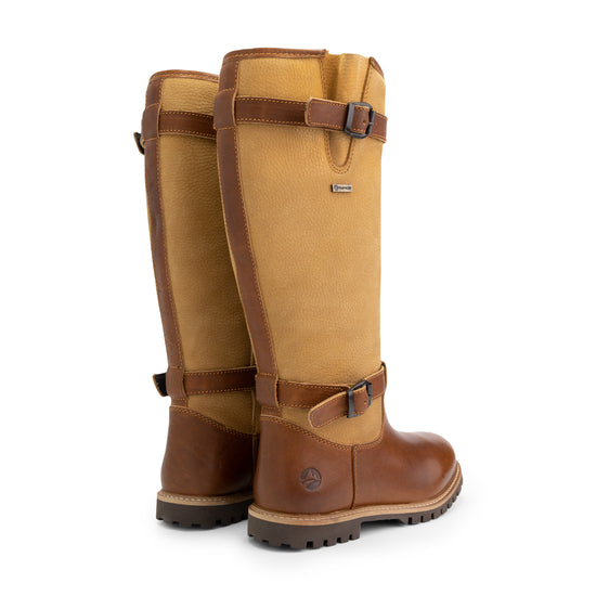 Greenland - Wool-lined high outdoor boots - Lady - Cognac BD