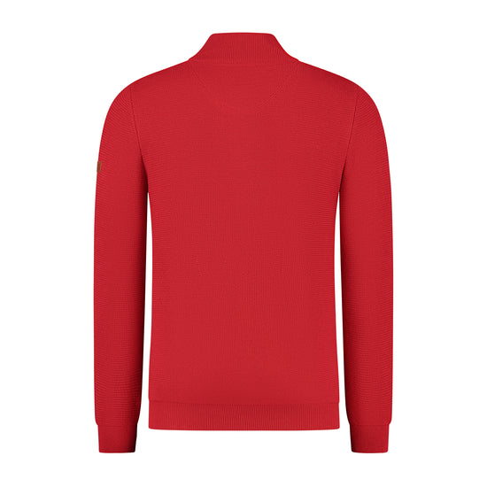 Lund - Cardigan - Men - Red B