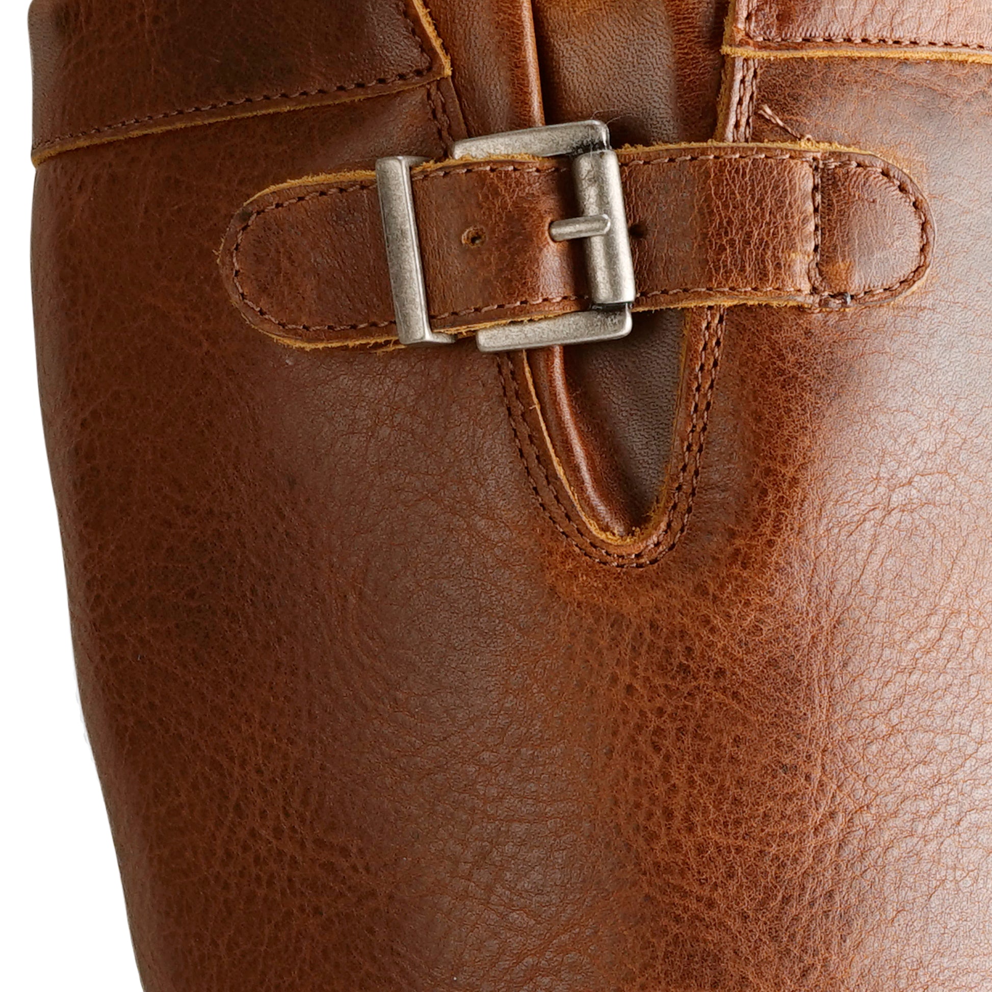 Daneborg - High leather boots - Lady - Cognac DFS