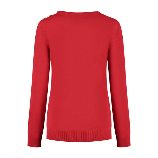 Vadstena - Sweater - Lady - Red B