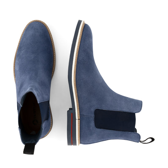 Newburgh - Suede chelsea boots - Men - Light blue UPD