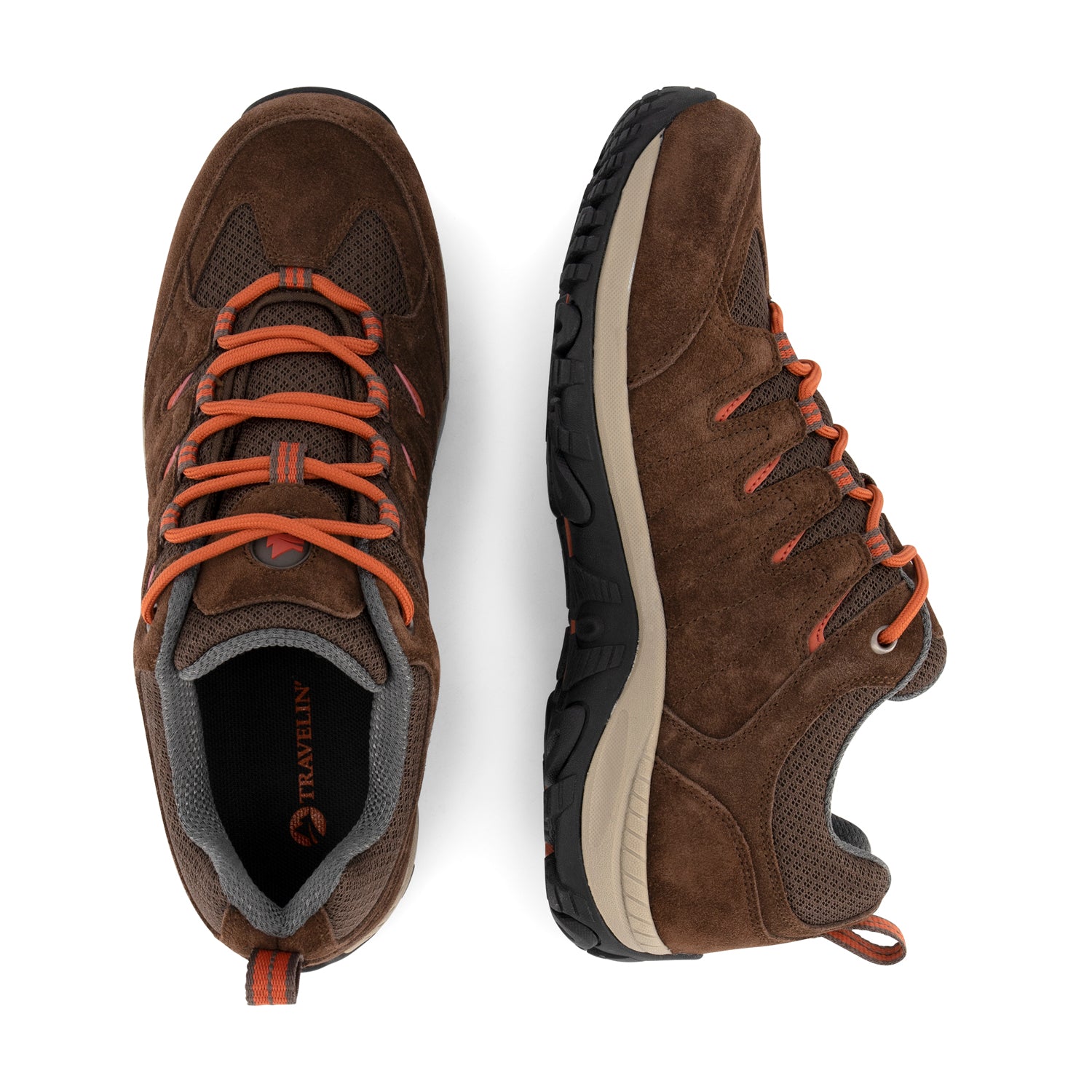 Nyborg - Low hiking shoes - Men - Brown UPD