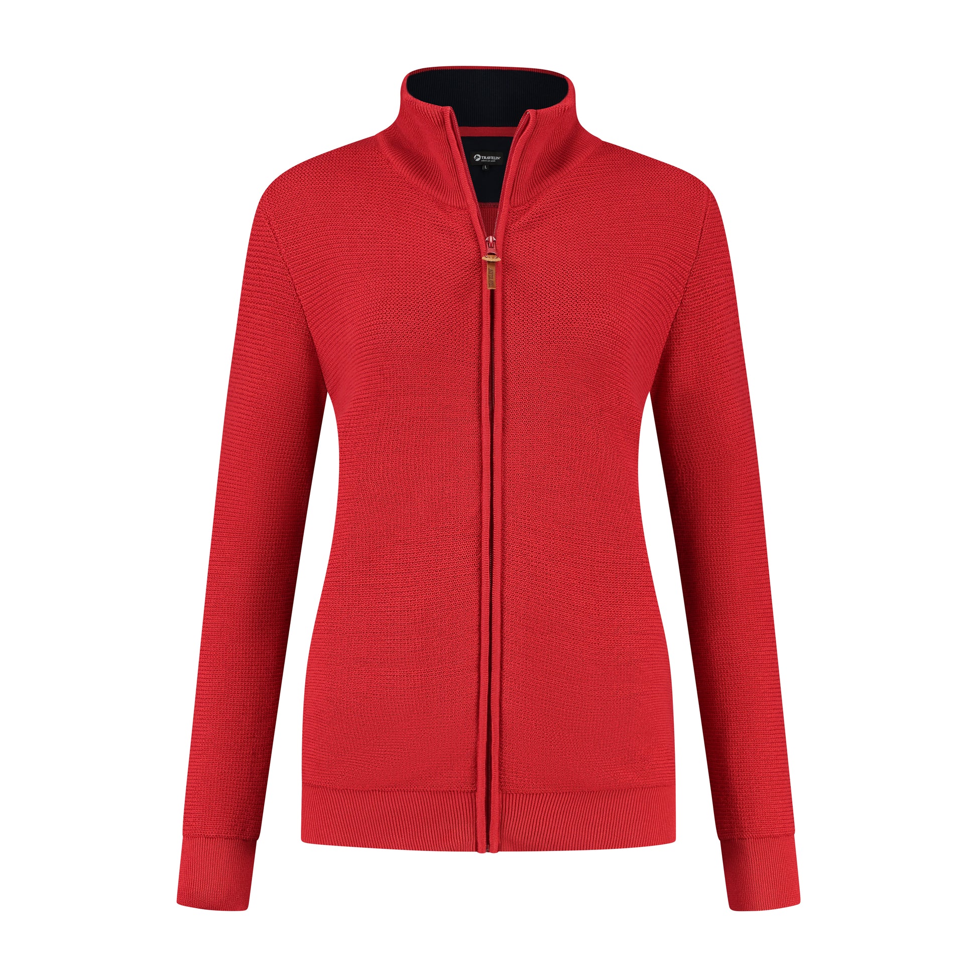 Lund - Cardigan - Lady - Red F