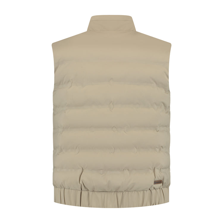 Magnus - Bodywarmer - Men - Taupe B