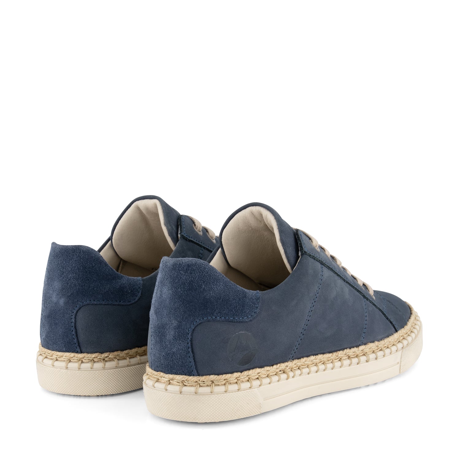 Caen - Leather sneaker - Lady - Blue BD