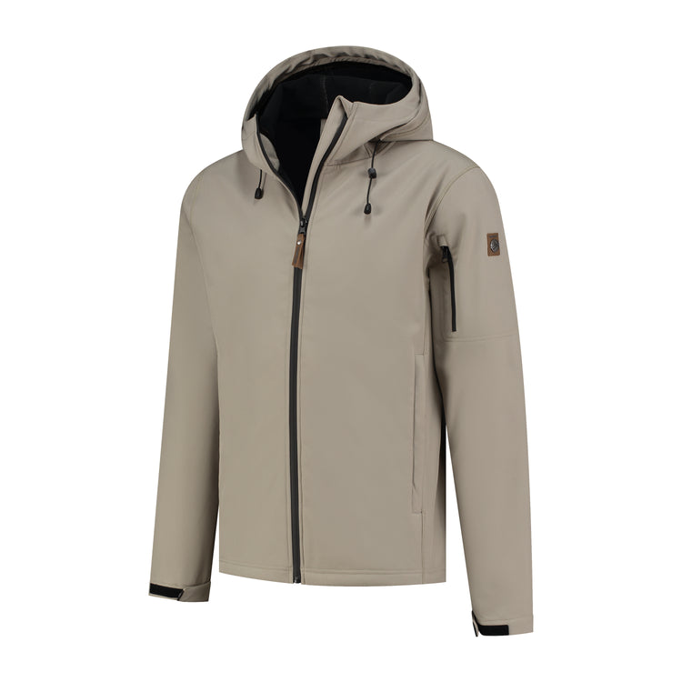 Sverre - Softshell jacket - Men - Sand FL