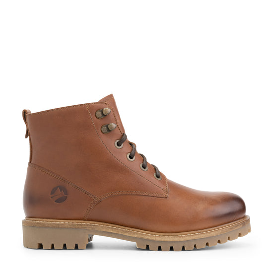 Stalon - Wool-lined lace-up boots - Men - Cognac R