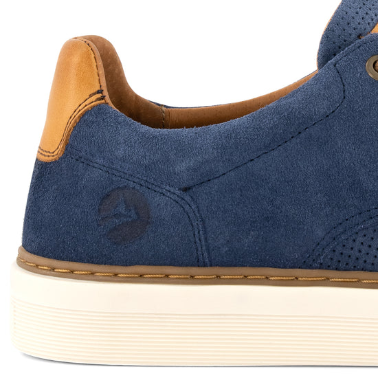 Chetton - Leather sneakers - Men - Blue DFH