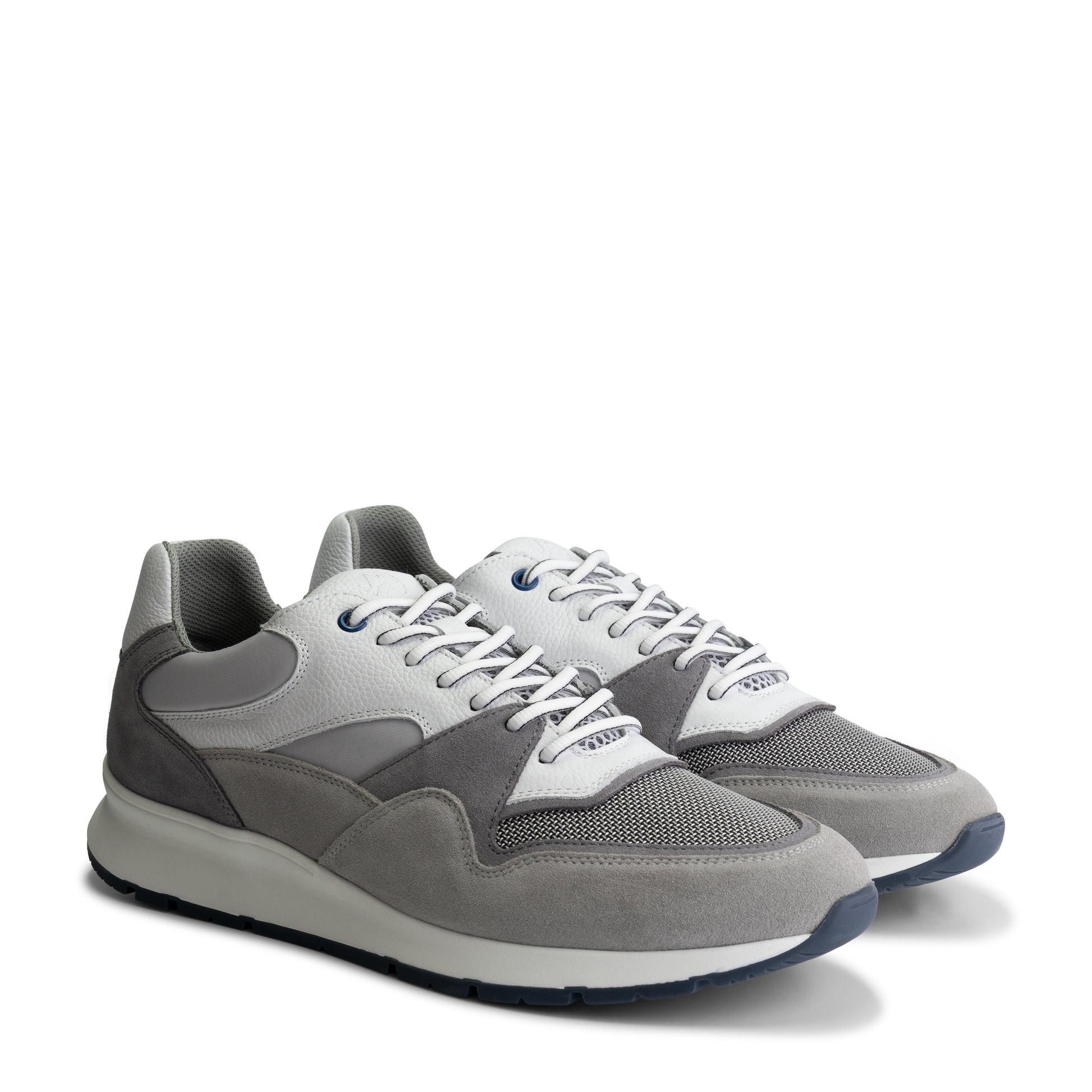 Ledbury - Leather sneaker - Men - Grey FRD