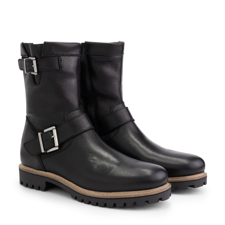 Silkeborg - Wool-lined boots - Men - Black FRD