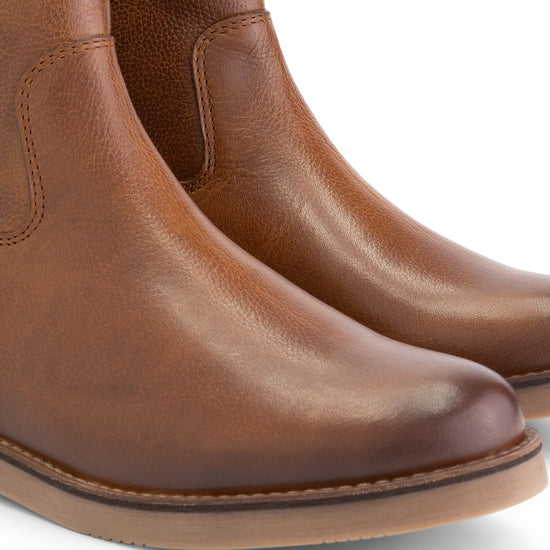 Beziers - Ankle boots - Lady - Cognac DFW