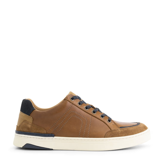 Hagley - Leather sneakers - Men - Cognac R