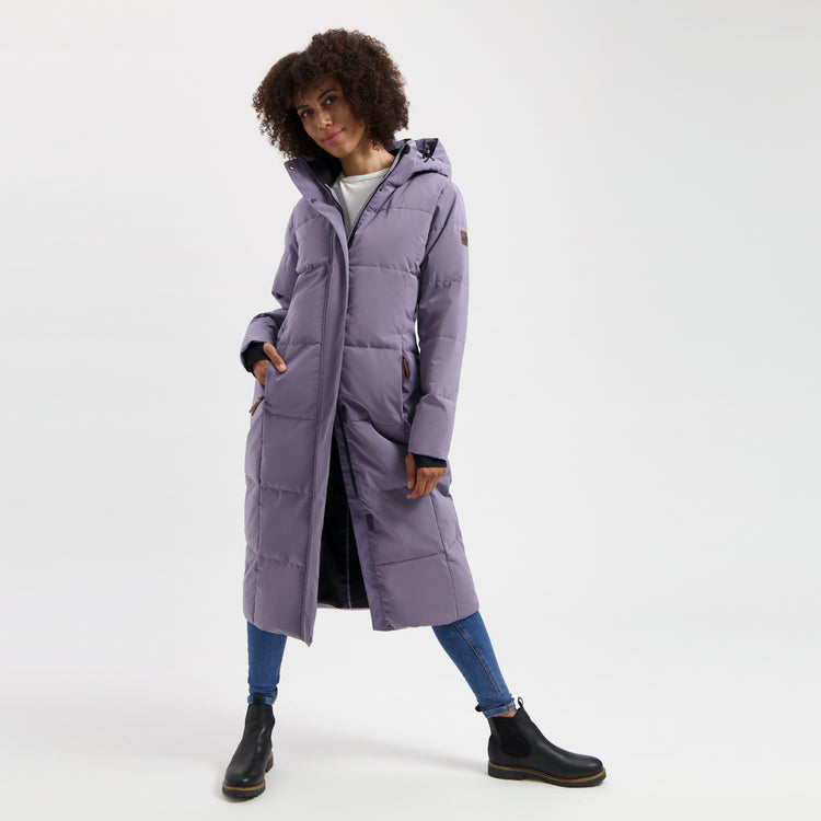 Frida padded parka Lady Purple