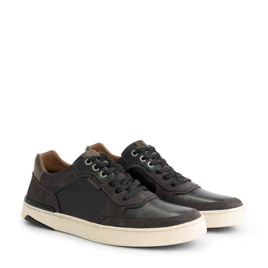 Southam - Leather sneakers - Men - Black FRD