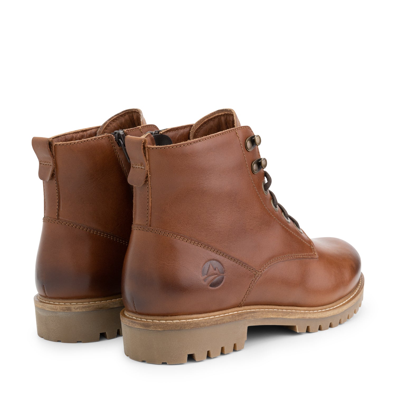 Stalon - Wool-lined lace-up boots - Men - Cognac BD