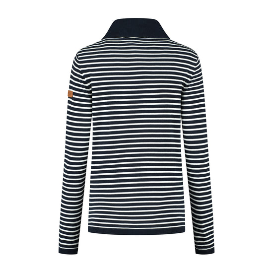 Nacka - Cotton jumper - Lady - Navy B