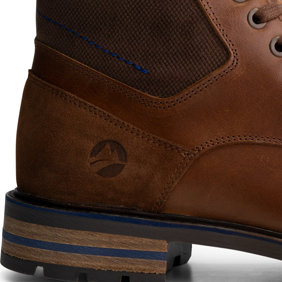 Harrington - High lace shoe - Men - Cognac DFH