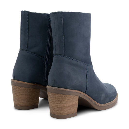 Morlaix - Nubuck  Ankle boots - Lady - Blue BD