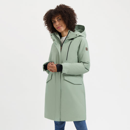 Bodil - Waterproof winter coat - Lady - Green MV