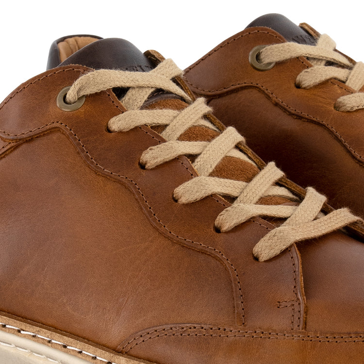 Northampton - Leather sneakers - Men - Cognac DFW