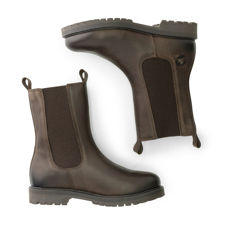 Suldal - Chelsea boots - Lady - Dark brown UPD