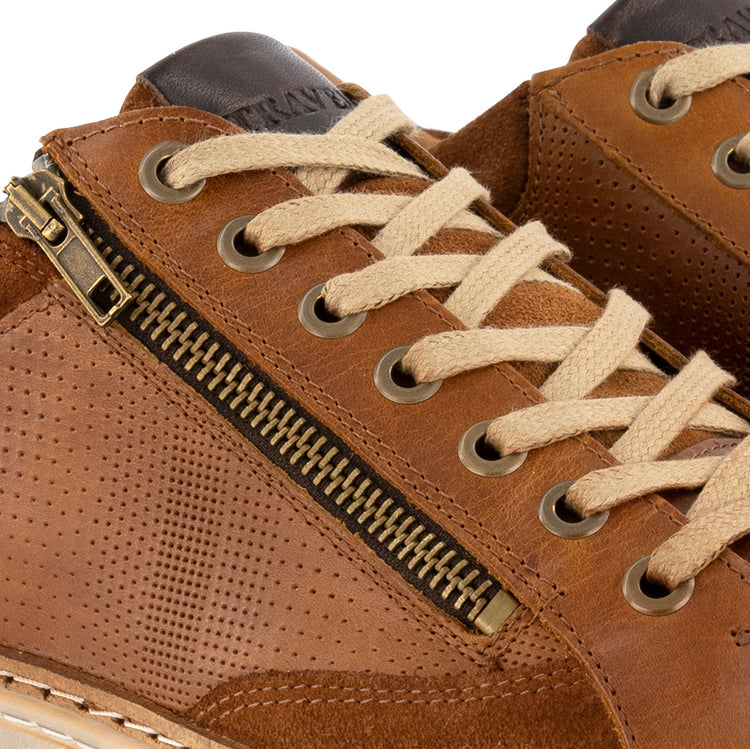 Coventry - Leather sneaker - Men - Cognac DFW