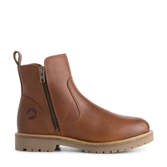 Vestmar - Leather ankle boots - Lady - Cognac R