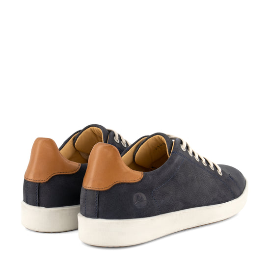 Metz - Leather sneaker - Lady - Blue BD