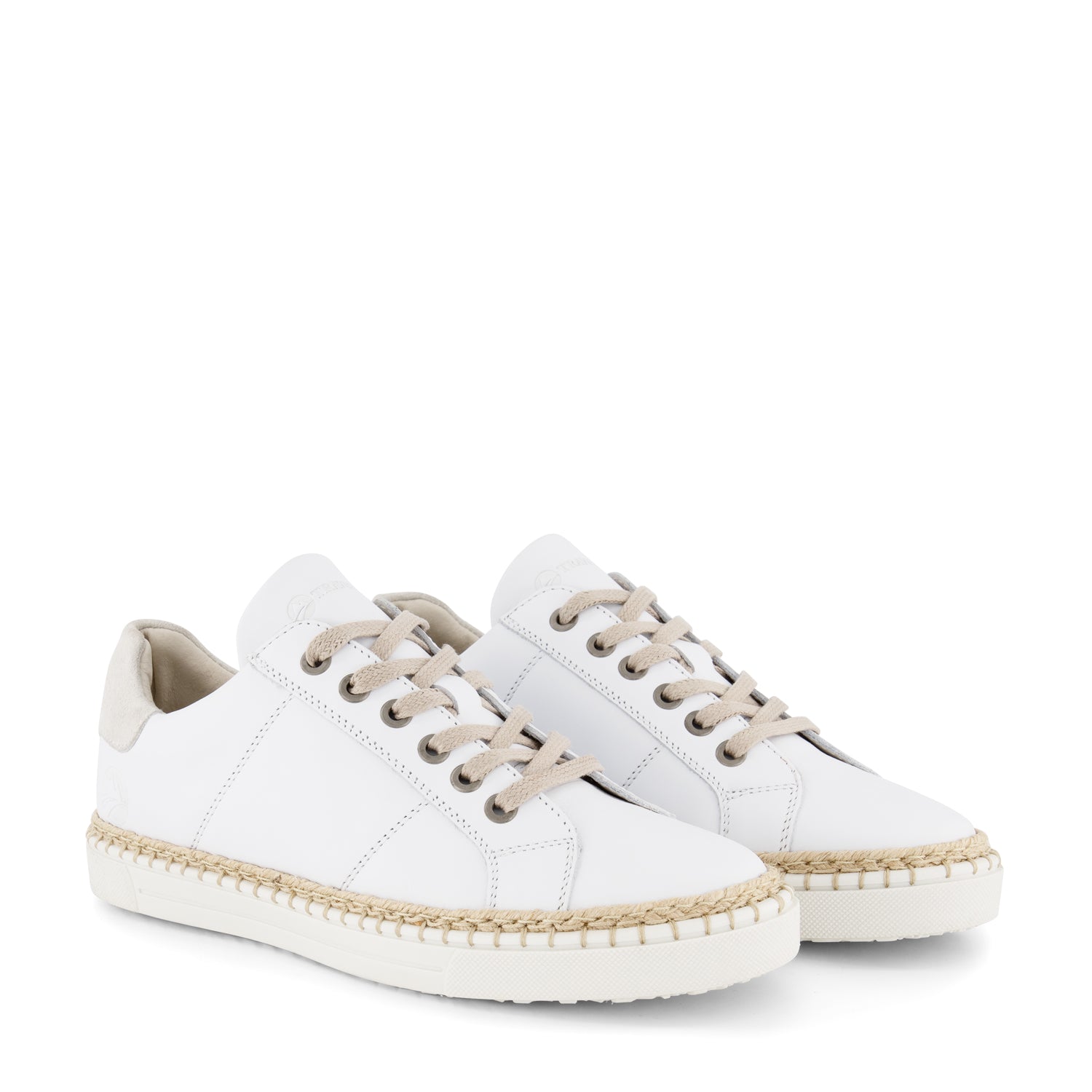 Caen - Leather sneaker - Lady - White FRD