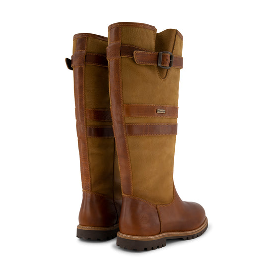 Norway - Wool-lined high outdoor boots - Men - Cognac BD