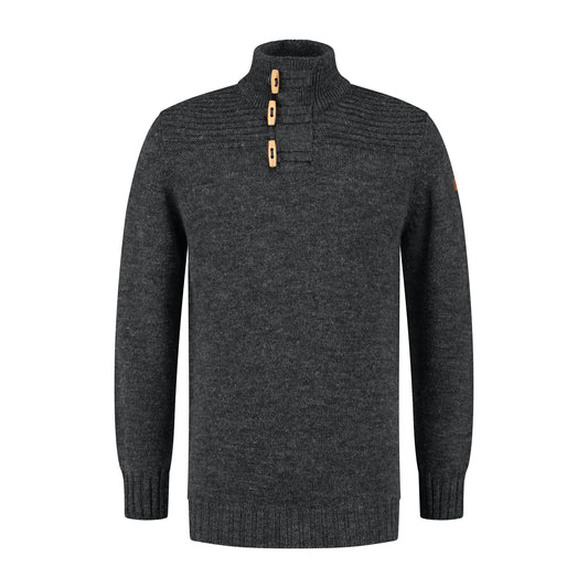 Orsa - Sweater - Men - Dark Antracite F