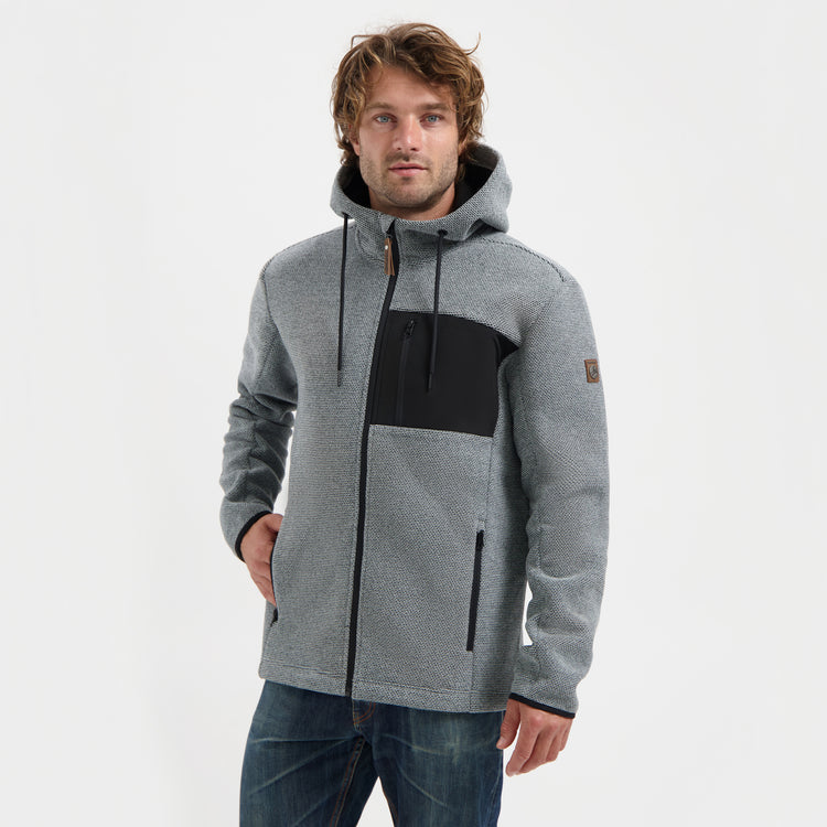 Lasse - Cardigan - Men - Dark grey MV