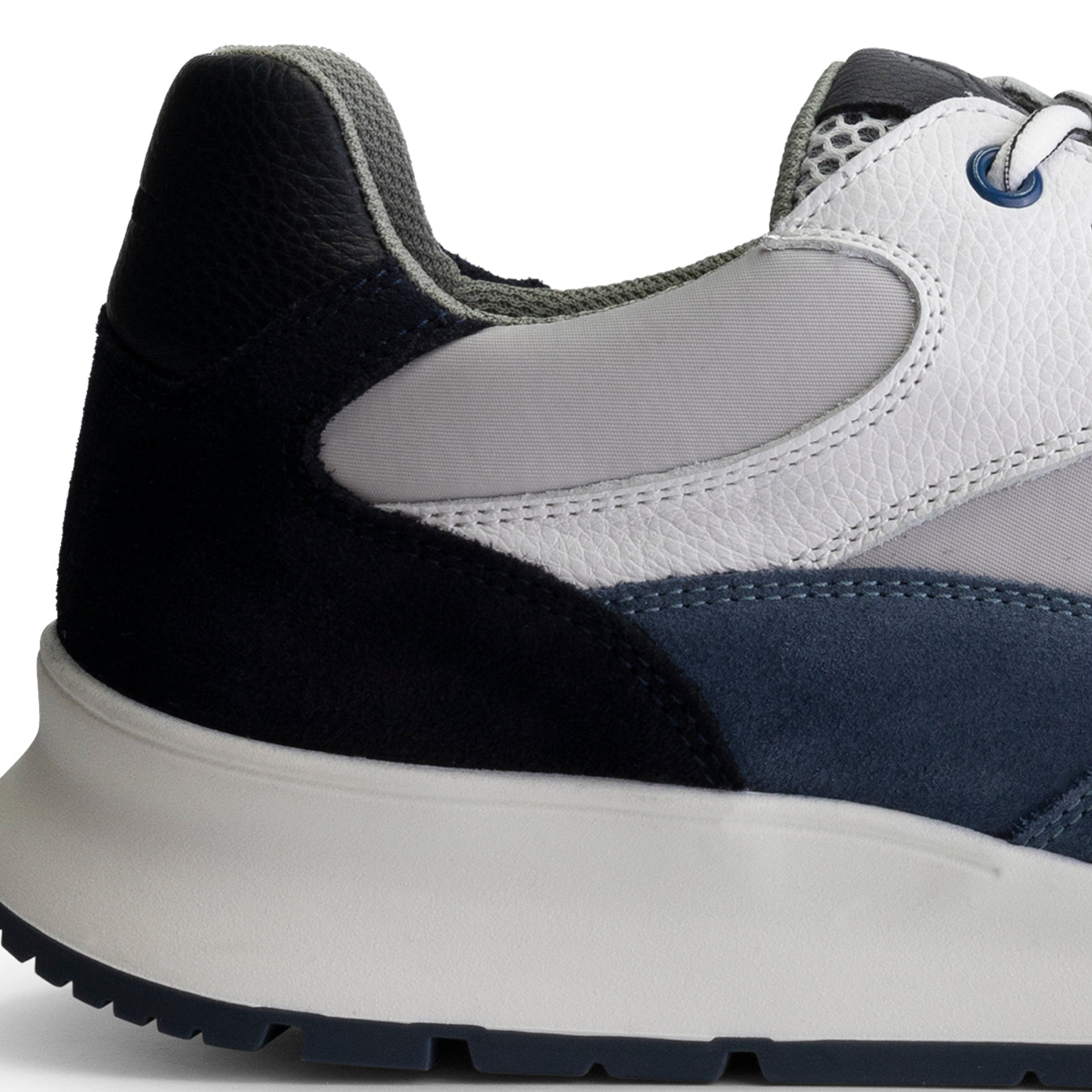 Ledbury - Leather sneaker - Men - Navy DFH