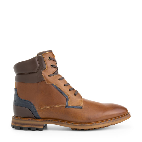 Claypole - Leather chelsea boots - Men - Cognac R