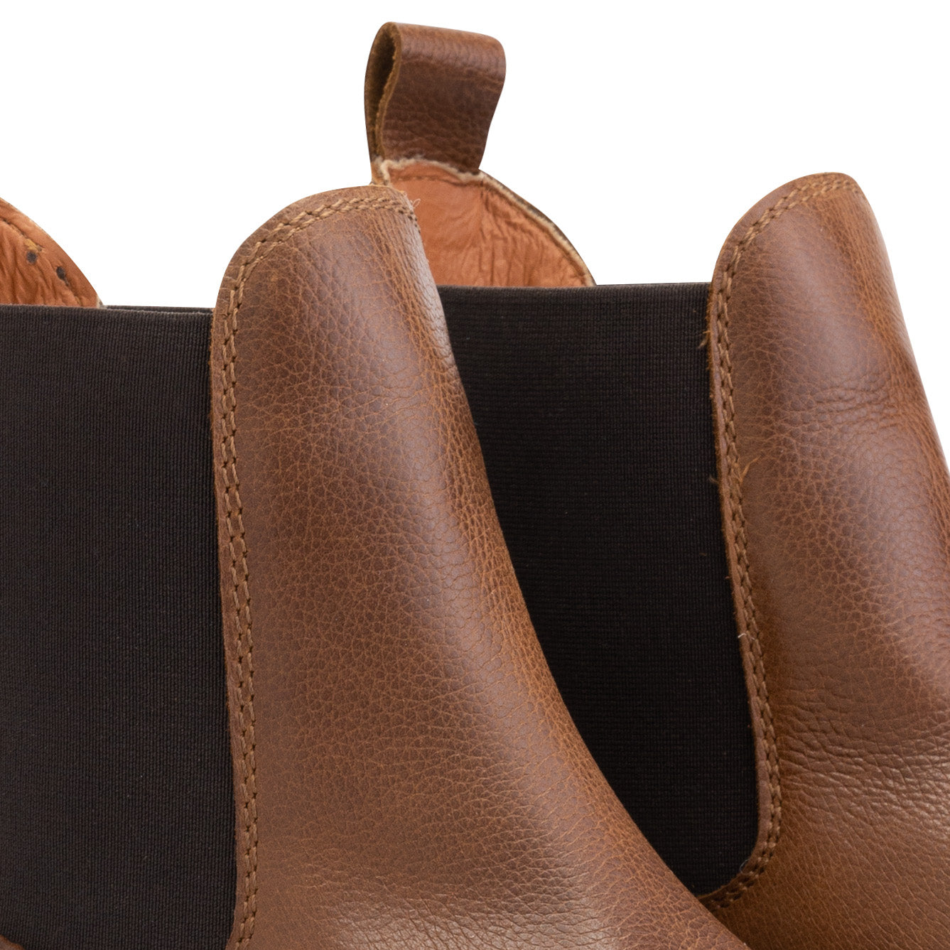 Leikanger - Leather chelsea boots - Men - Cognac DFS