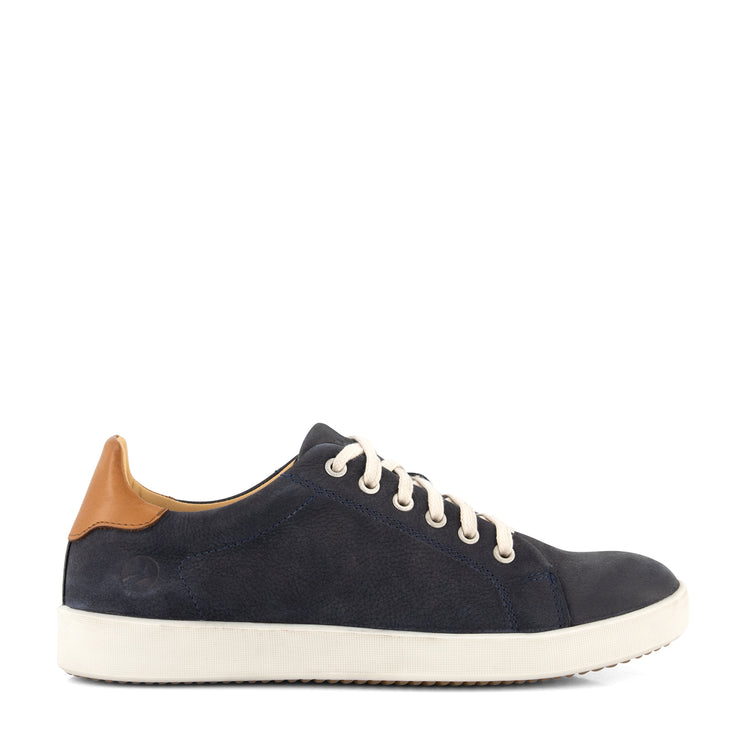 Metz - Leather sneaker - Lady - Blue R