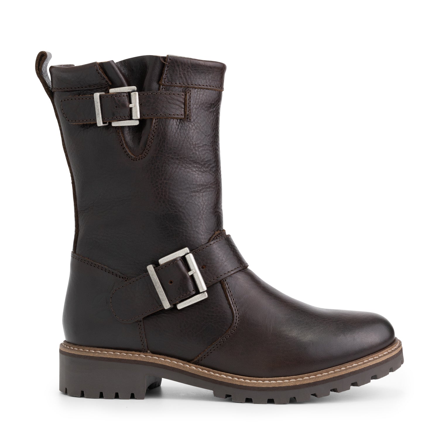 Silkeborg - Wool-lined boots - Lady - Dark Brown R