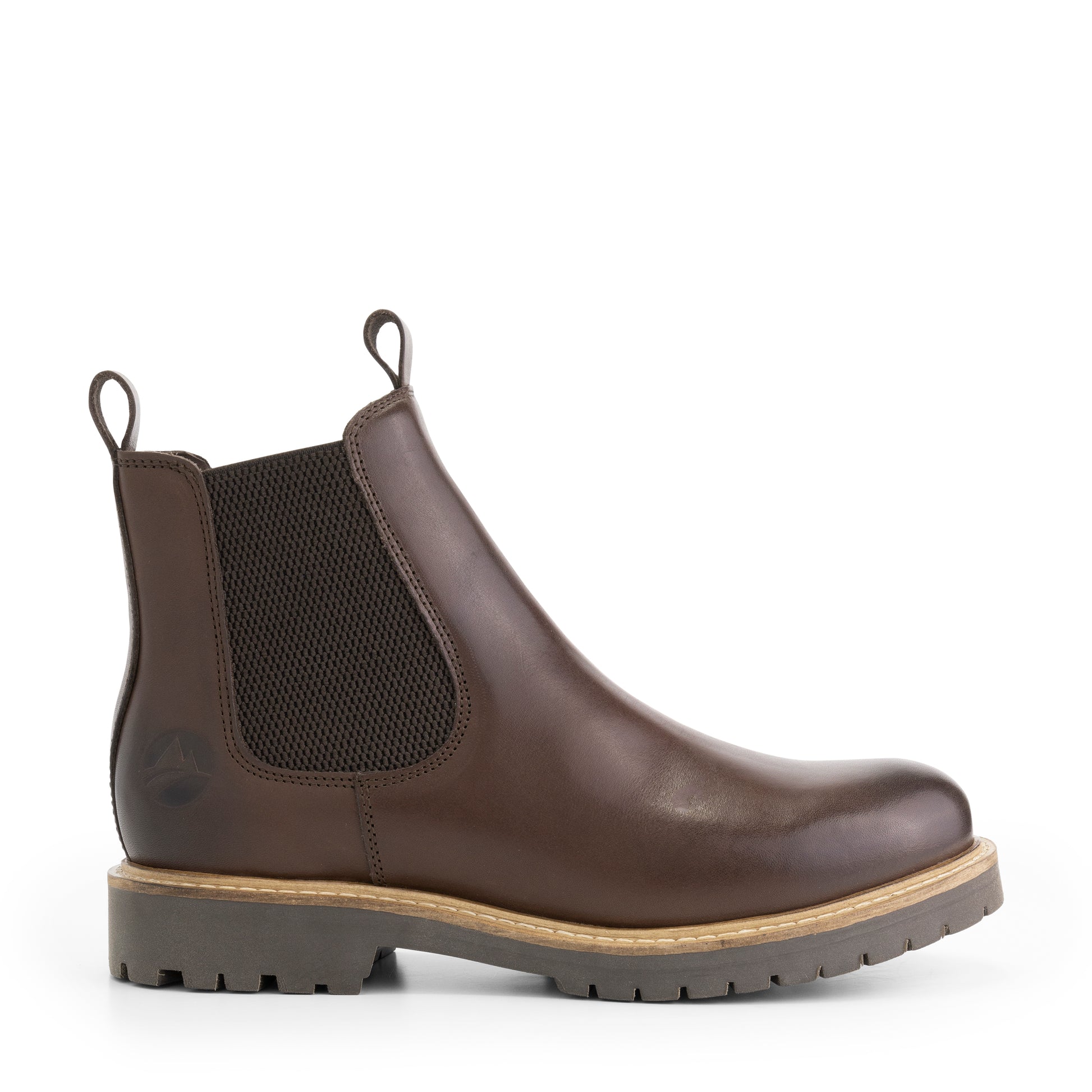 Randers - Leather chelsea boots - Lady - Dark Brown R