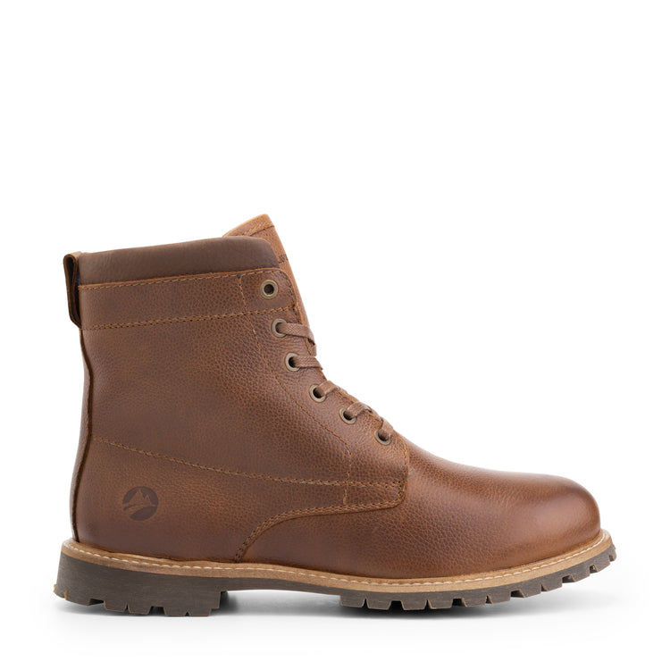 Steinkjer - Wool-lined lace-up boots - Men - Cognac R