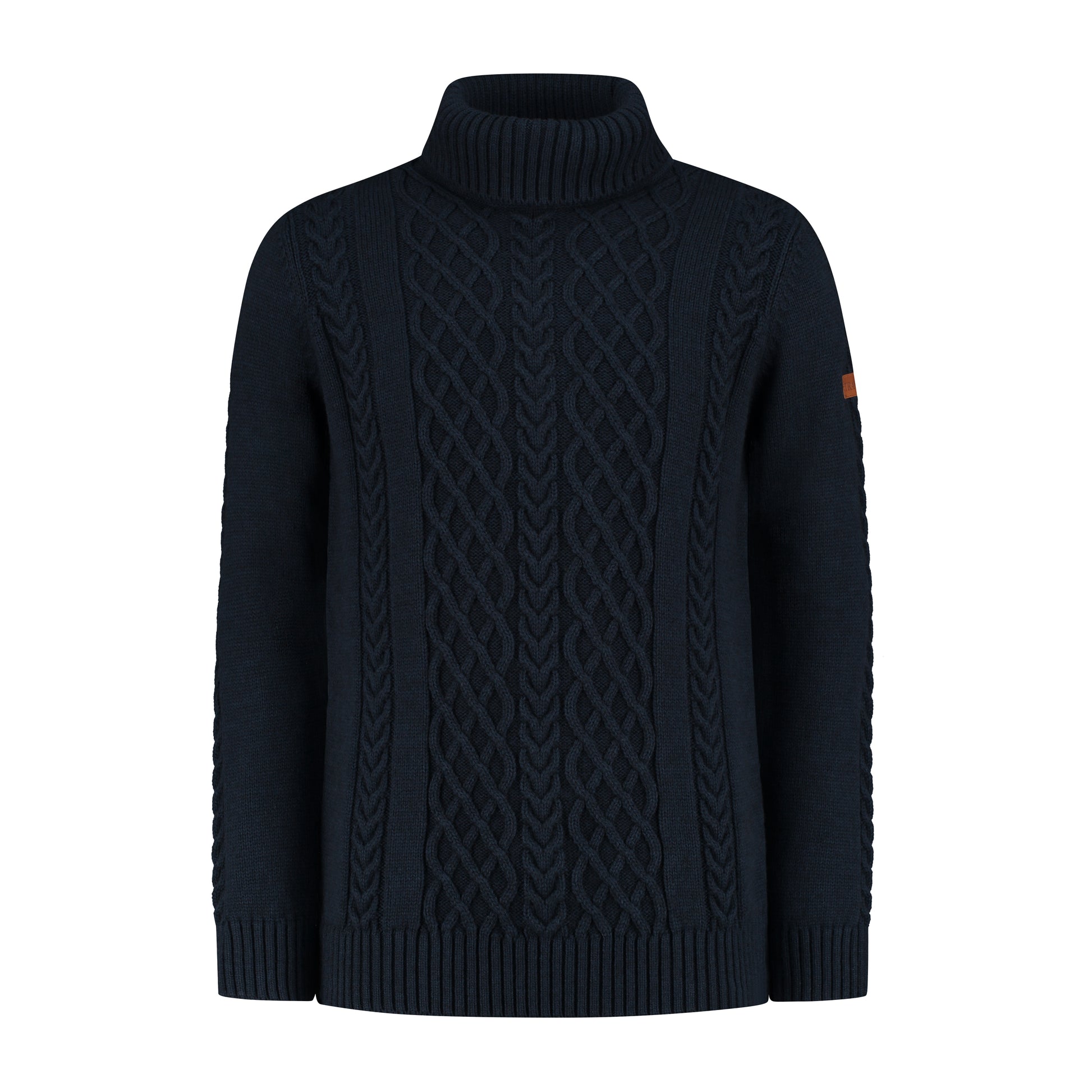 Oulu - Mock neck - Men - Navy F