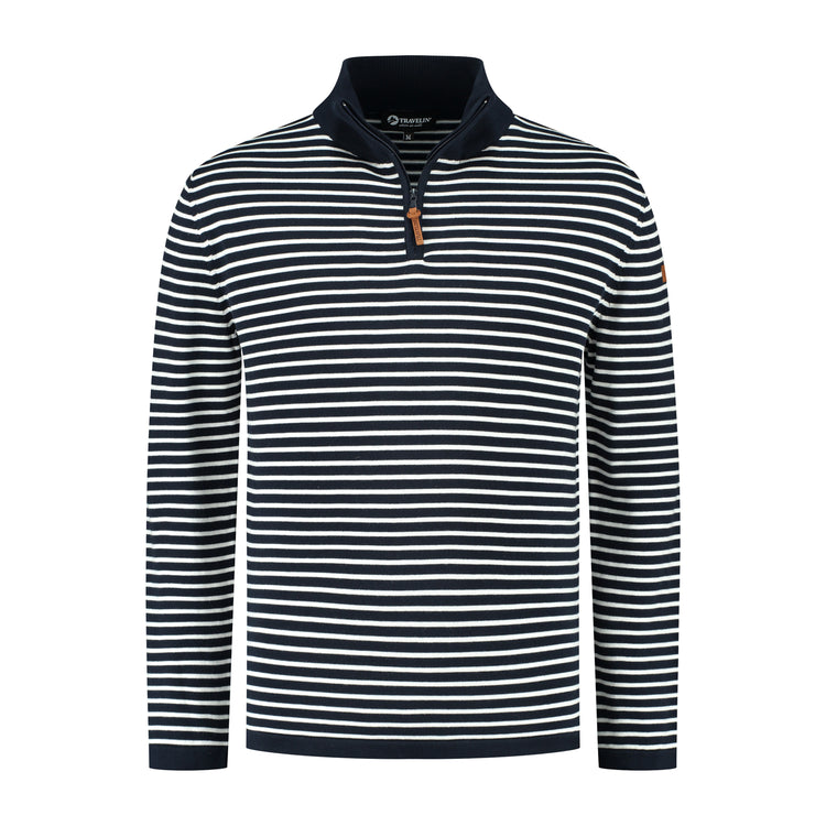 Nacka - Cotton jumper - Men - Navy F