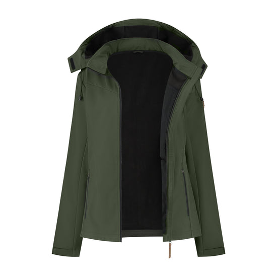 Hella - Softshell jacket - Lady - Green CVO