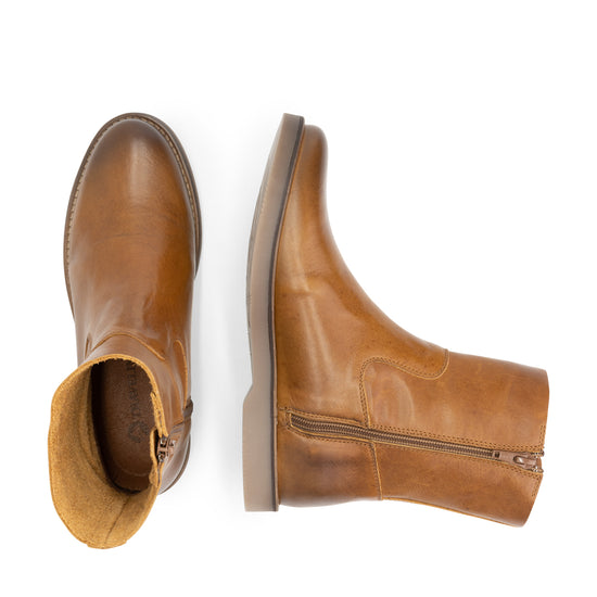 Pleubian - Ankle boots - Women - Cognac UPD