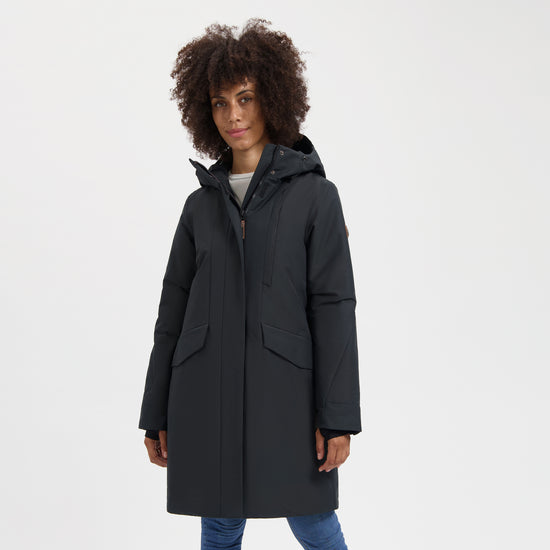 Bodil Waterproof winter coat Lady Black