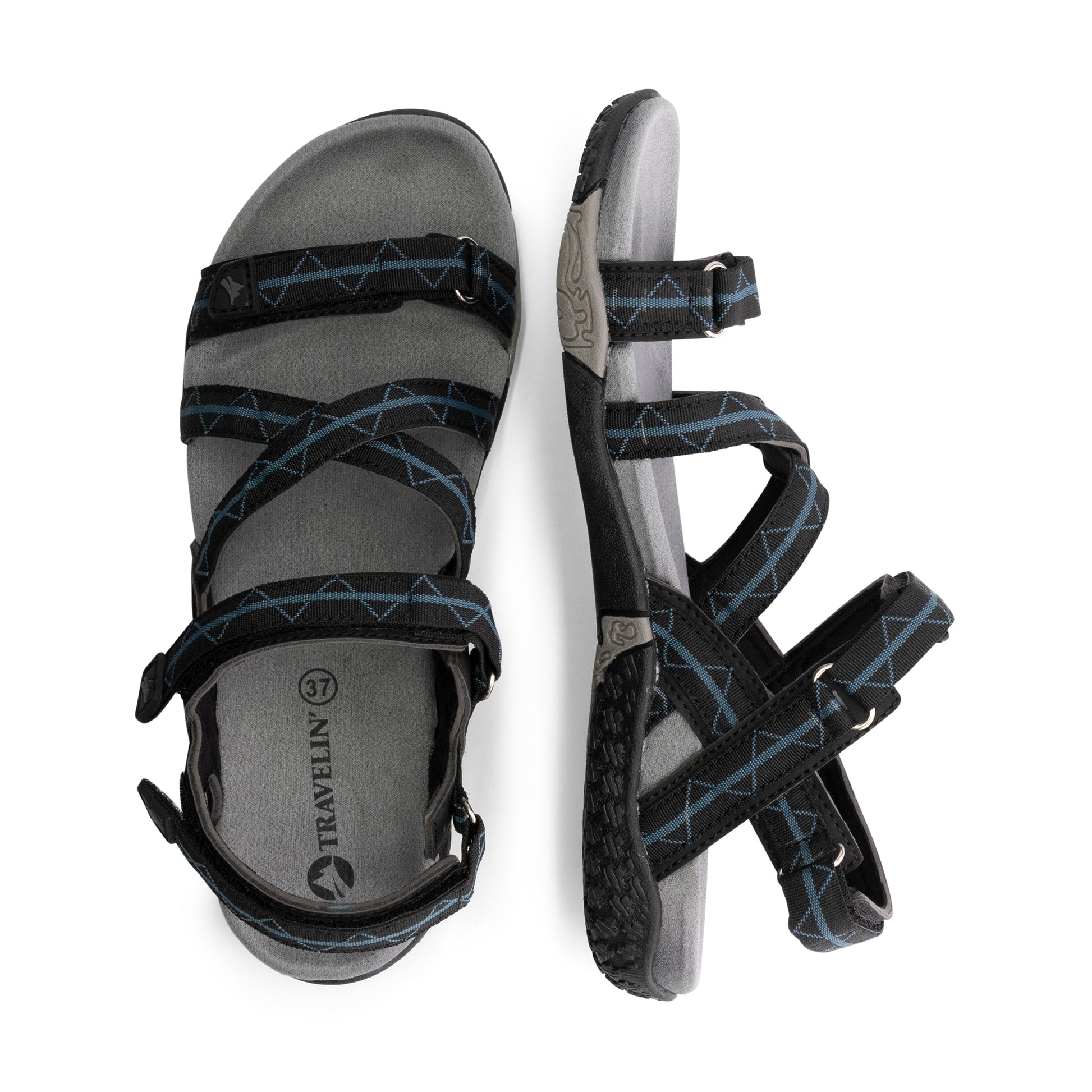 Sylte - Sandals - Lady - Navy UPD