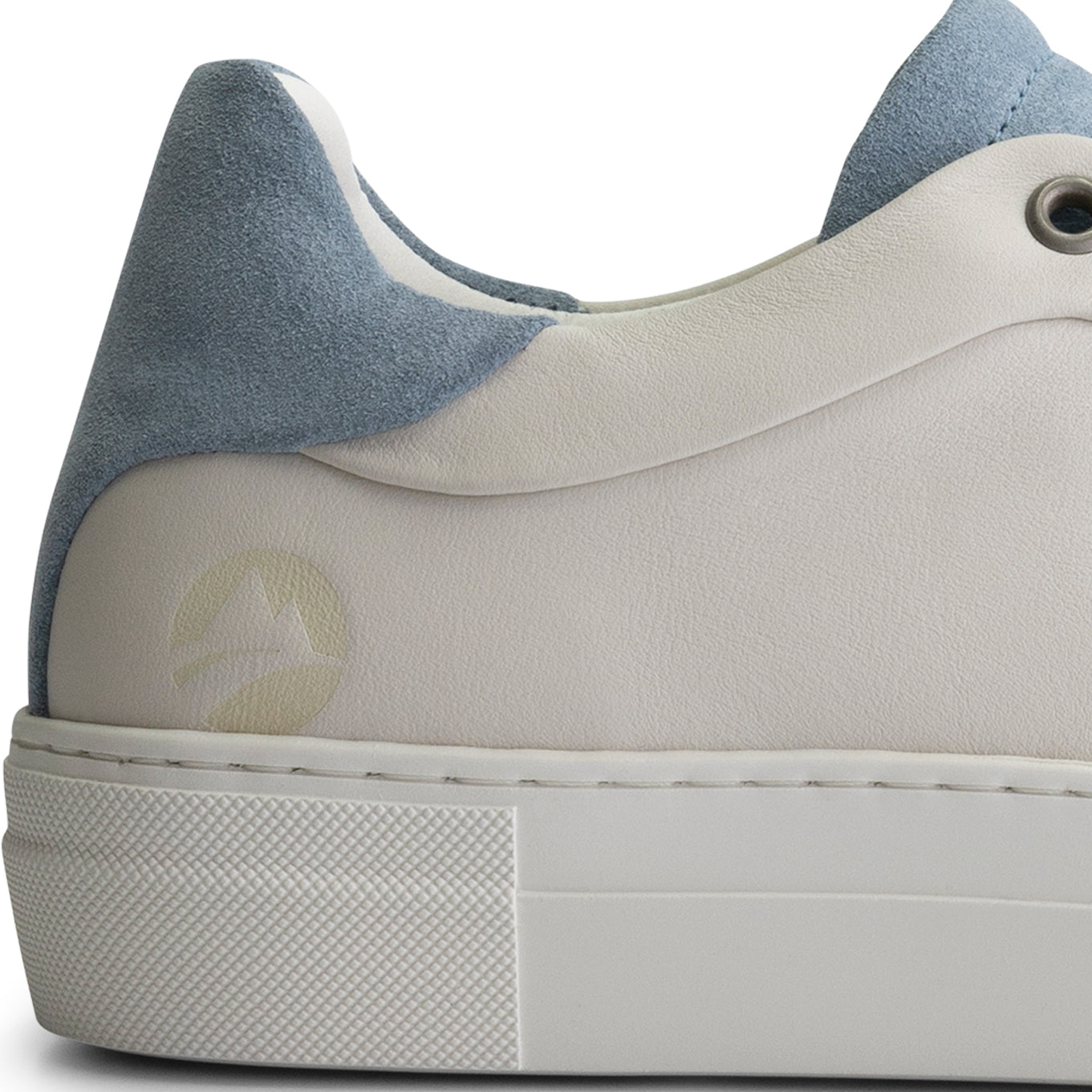 Santec - Leather sneakers - Lady - Light Blue DFH